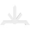Ekena Millwork Vanguard Architectural Grade PVC Gable Bracket, 72"W x 48"H x 6"D x 6"F, 16/12 Pitch GBP072X48X0606VAN00 - alternate 5